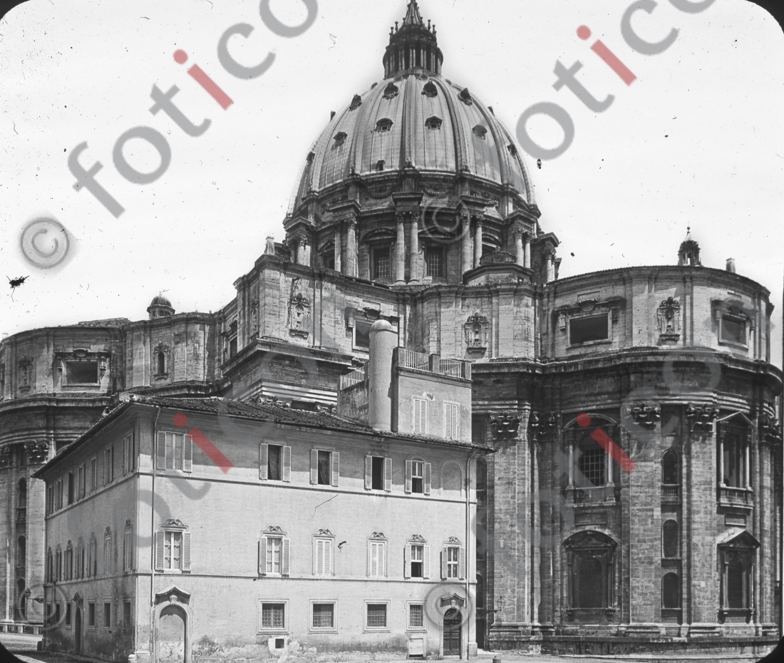Basilika Sankt Peter | Basilica of St. Peter - Foto foticon-simon-150-016-sw.jpg | foticon.de - Bilddatenbank für Motive aus Geschichte und Kultur